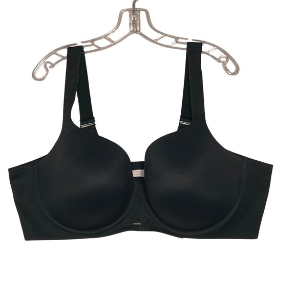 Lane Bryant Cacique Lightly Lined Balconette Bra 48DD Deep Green Adj Straps - Picture 1 of 16